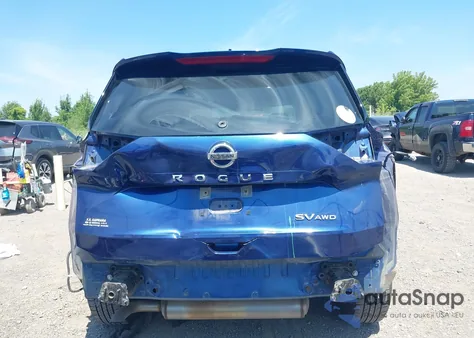 2021 Nissan Rogue Sv Intelligent Awd z USA, uszkodzony, nr VIN JN8AT3BB4MW213388